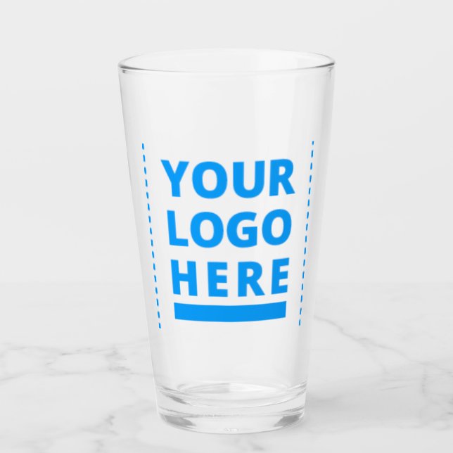 Verre Customisez votre texte ou votre logo ici Carré de  (Devant)