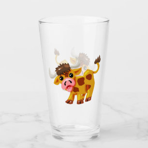 Verre Cute Cartoon Steer