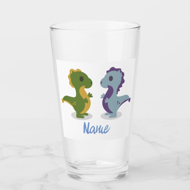 Verre Cute Dinosaur Paire Thunder_Cove (Devant)