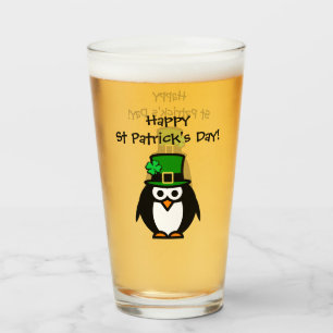 Verre Cute Jour de la Saint Patrick leprechaun dessin an