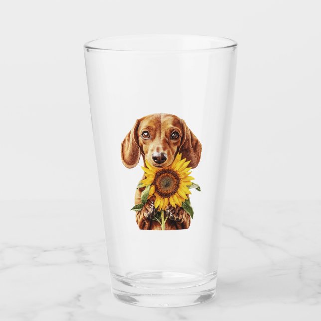 Verre Dachshund (Devant)