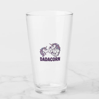 Verre Dadacorn Funny Unicorn Dad Vector Shirt Design_1