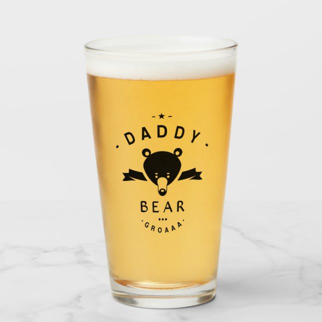 Verre Daddy bear (Devant (rempli))