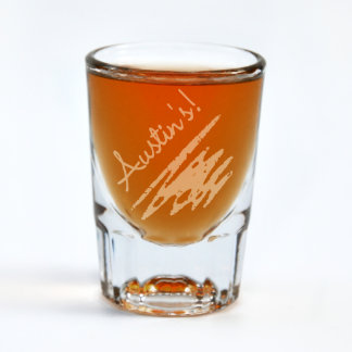Verre d'Austin gravé sur mesure