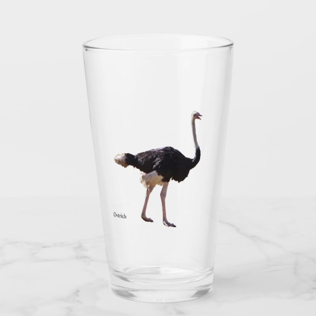 Verre d'autruche (Devant)