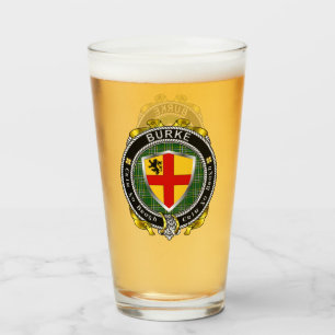 Verre de bière Burke Irish Shield