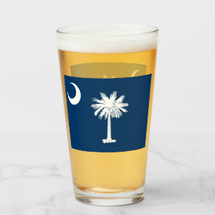 VERRE DE BIÈRE CAROLINA DU SUD