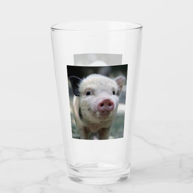 Verre de bière de porc (Devant)