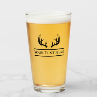 Verre de bière fait sur commande de chasse de