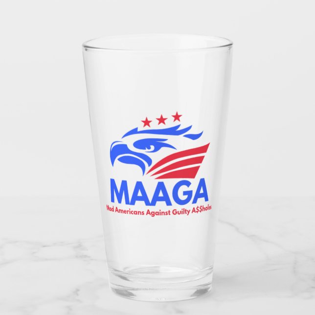 Verre de bière Maaga (Devant)