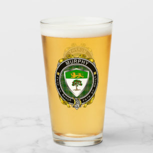 Verre de bière Murphy Irish Shield