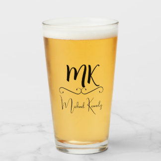 Verre de bière personnalisé
