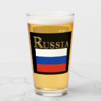 VERRE DE BIÈRE RUSSE