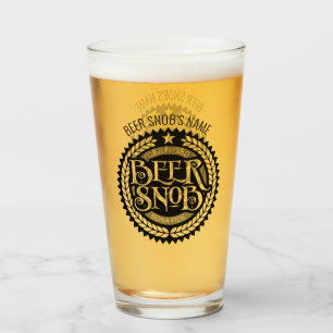Verre de bière Snob