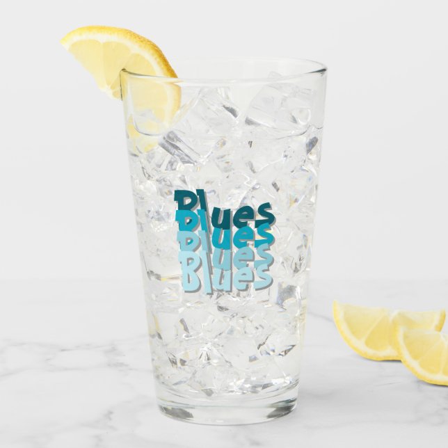 Verre de blues (Devant glace)