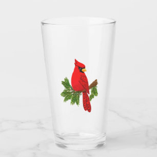 Verre de boissons, cardinal rouge, verrerie,