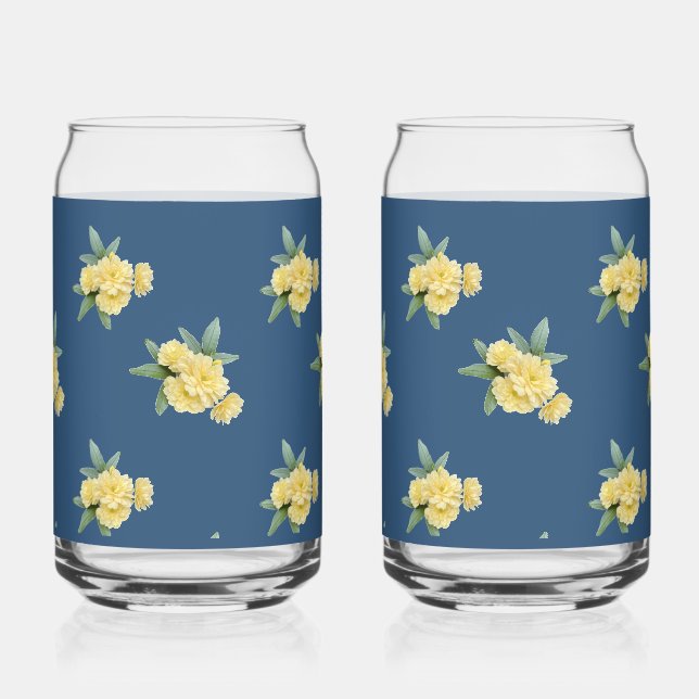 Verre de boîte Rose Jaune (Recto)