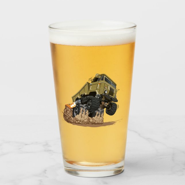 Verre de camion de dessin (Devant (rempli))