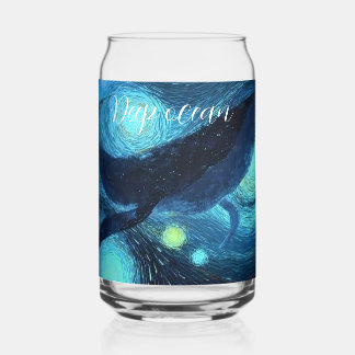 Verre de canette imprimé