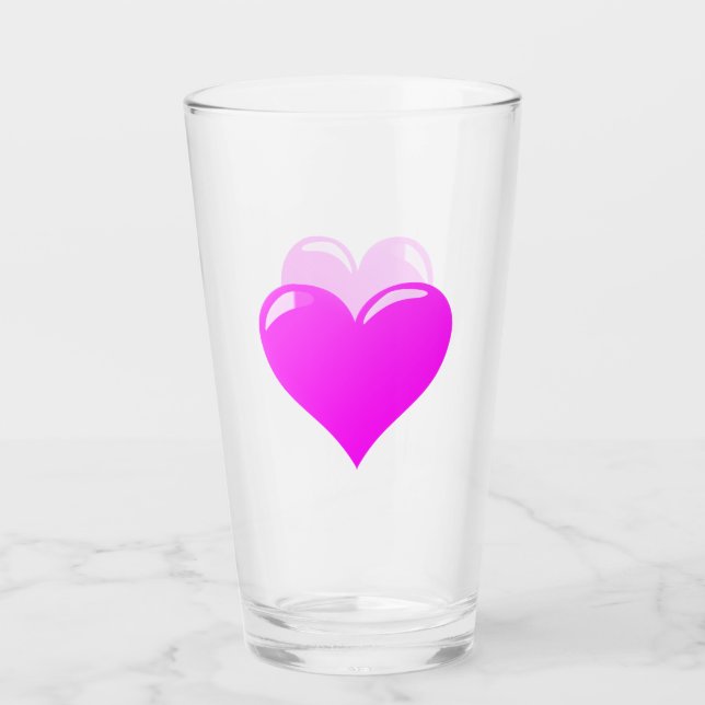 Verre de coeur (Devant)