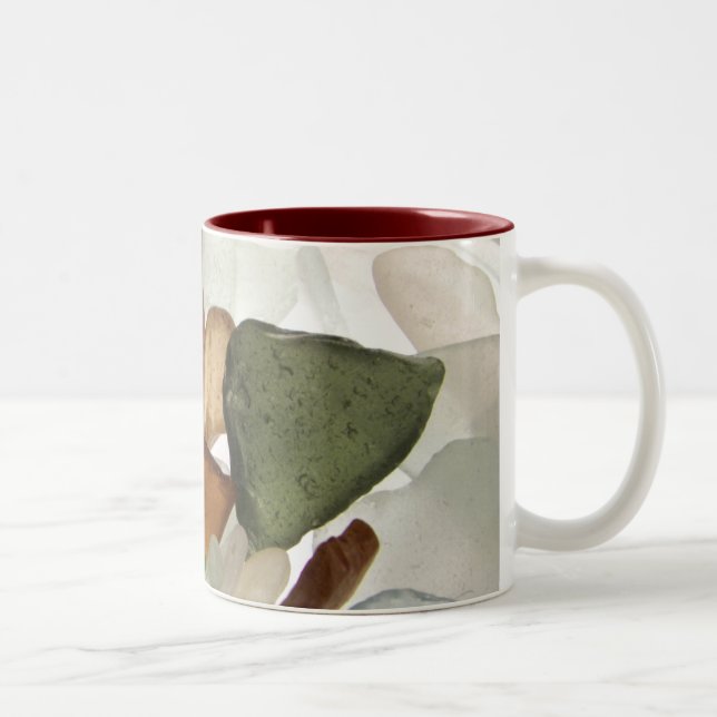 Verre de mer ou tasse en verre de café ou de thé (Droit)