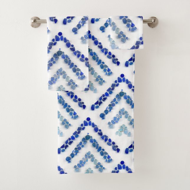 Verre de mer - Treeometric - bleu (En situation)