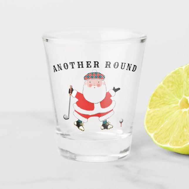Verre de Noël de golf (Devant)