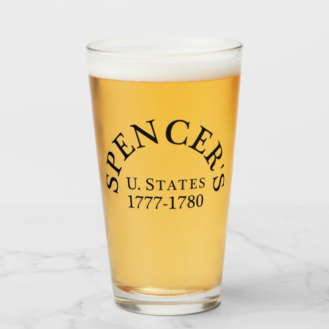 Verre de pinte (Devant (rempli))