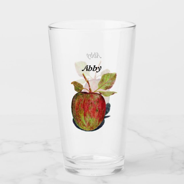 Verre de pomme (Devant)