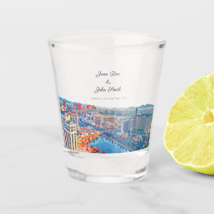 Verre de prise d'air personnalisé Las Vegas Skylin