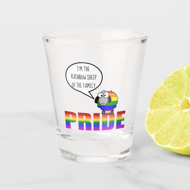 Verre de tir à l'arc-en-ciel (Devant)