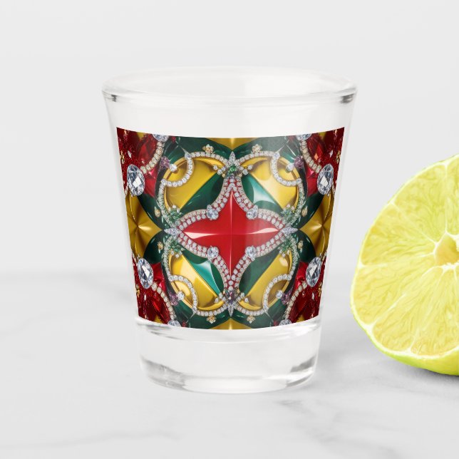 Verre de tir avec les couleurs de Los Angeles (Devant)