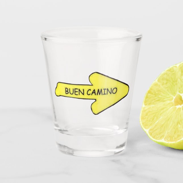 Verre de tir Buen Camino (Devant)