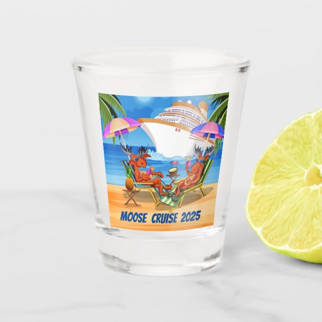 Verre de tir de croisière sur l'orignal (Devant)