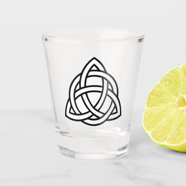 Verre de tir de noeud de la Trinité (Devant)