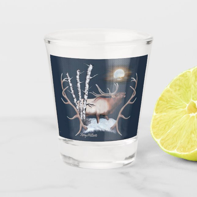 Verre de tir d'élans (Devant)