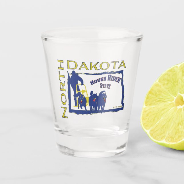 Verre de tir du Dakota du Nord (Devant)
