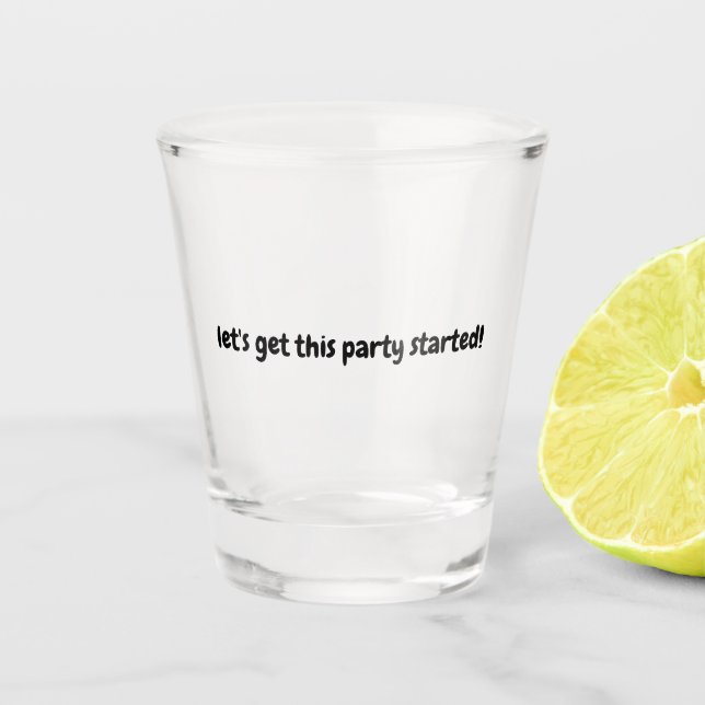 Verre de tir du parti (Devant)