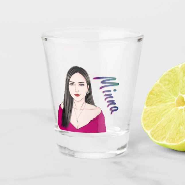 Verre de tir - Minna (Devant)