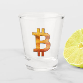 Verre de tir rétro Bitcoin