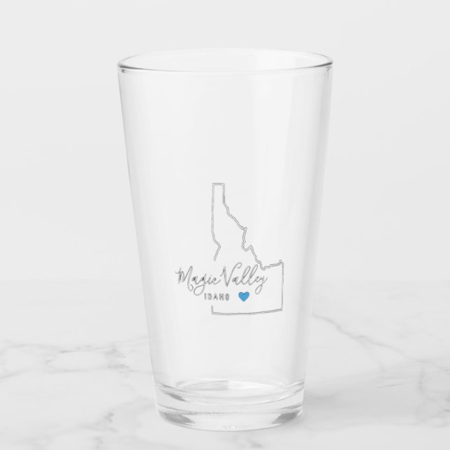 Verre d'eau de la Vallée Magique Idaho (Devant)