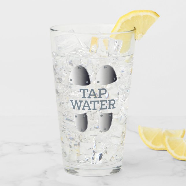 Verre d'eau du robinet (Dos glace)