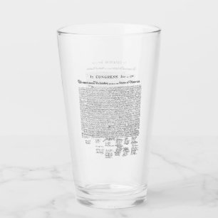 Verre Déclaration d'indépendance