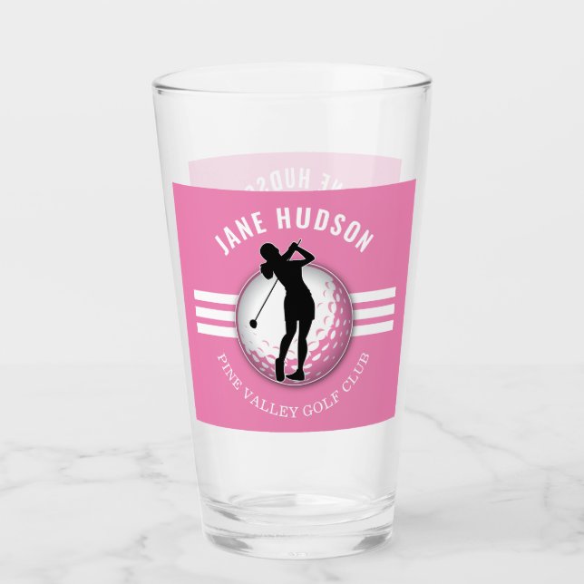 Verre Design élégant de Golfeur pour femmes (Devant)