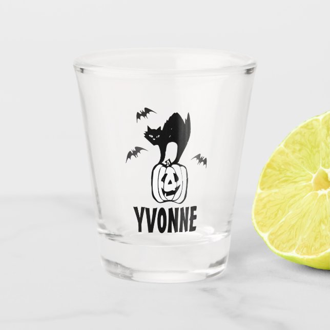 Verre d'Halloween personnalisé (Devant)