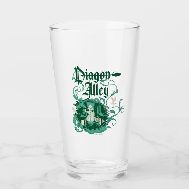 Verre DIAGON ALLEY™ Graphique Vintage (Devant)