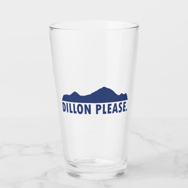 Verre Dillon s'il vous plaît (Devant)