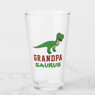 Verre Dinosaure T-Rex Dino Granddad Abuelo Grandpasaurus