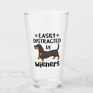 Verre Dog Easily Distracted by Wieners