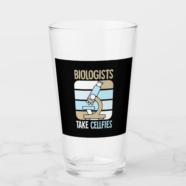 Verre Don de scientifique | Les biologistes prennent des (Devant)